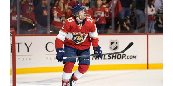 Carter Verhaeghe vann det förlorade mästerskapet i Florida Panthers